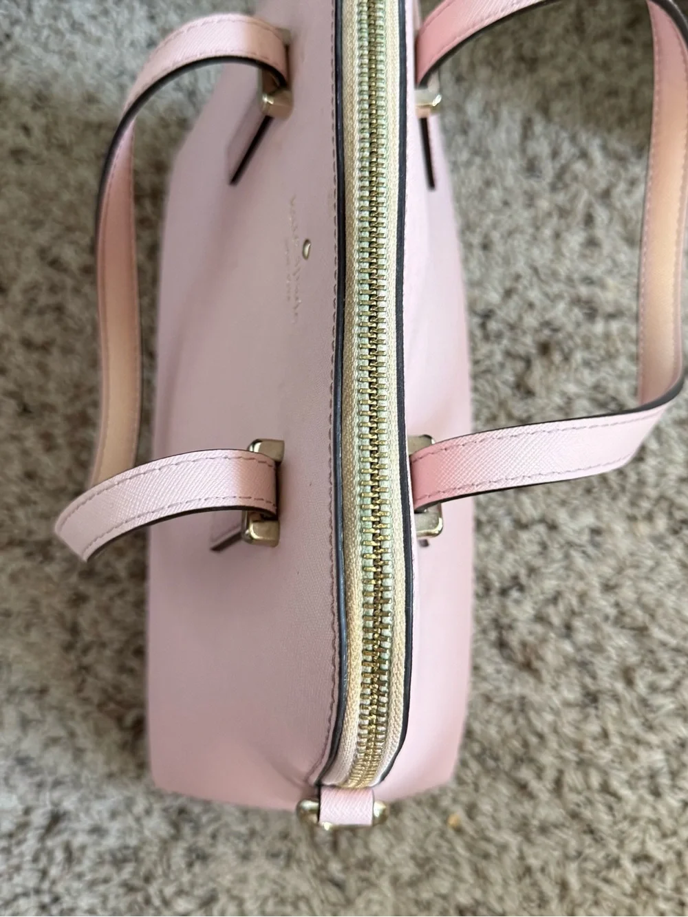 kate spade Pink Saffiano Dome Satchel